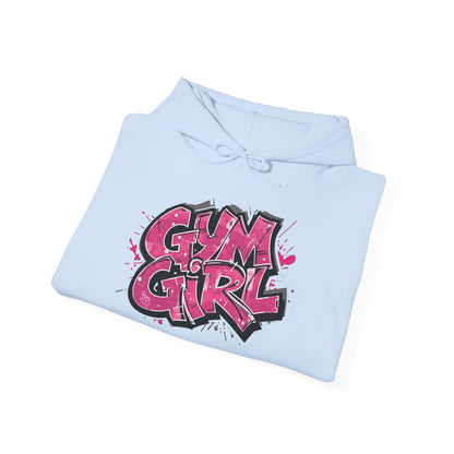 Stylish Gym Girl Print Hoodie - Women's Fitness Sweatshirt - Athletic Pullover - S-5XL