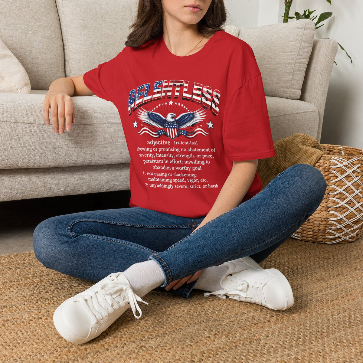 Relentless Patriotic Definition T-Shirt