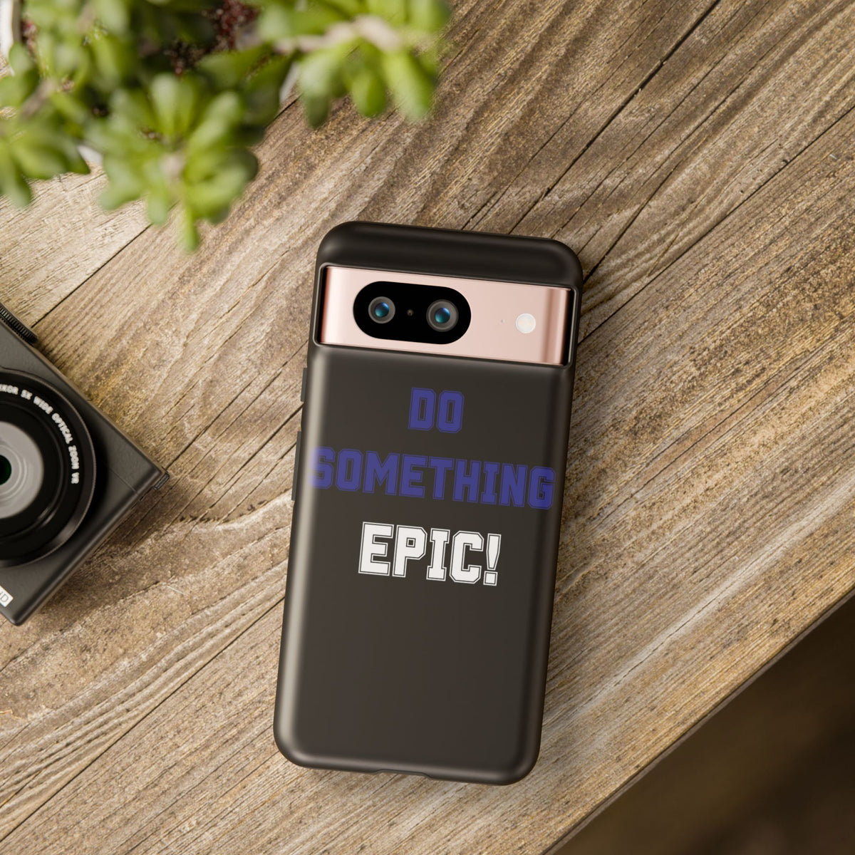 Phone Case - "Do Something Epic!" Motivational Protective Case - Fitness