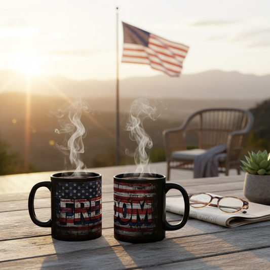 Patriotic Freedom Mug (11oz/15oz)