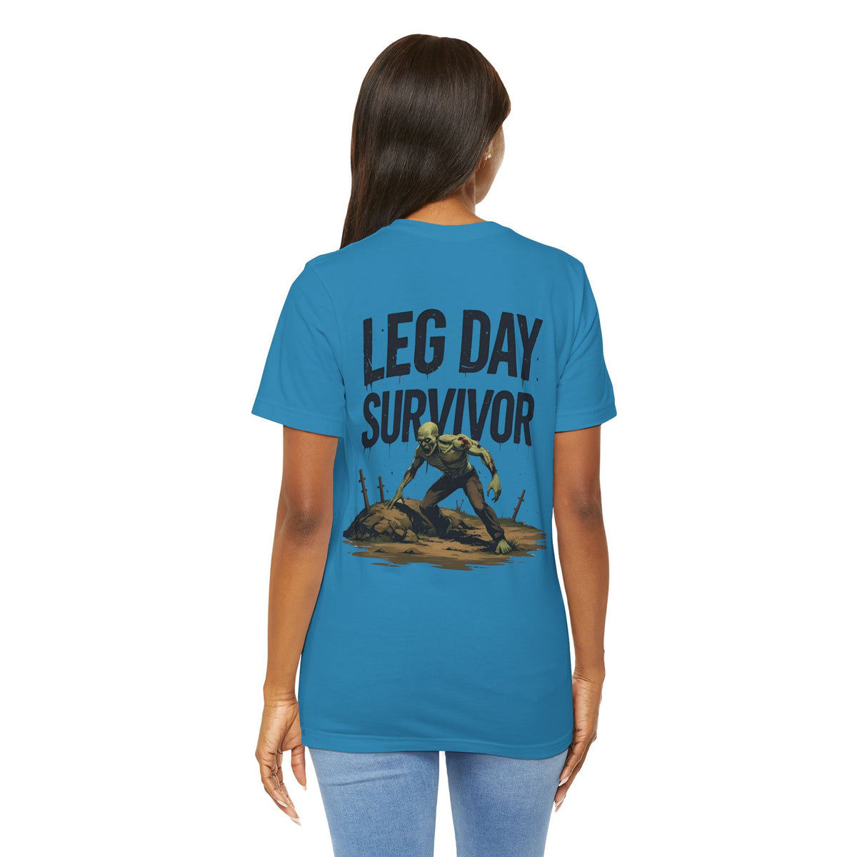 Leg Day Survivor Tee - Fitness Shirt - Workout Apparel - Gym Gift - Unisex Graphic Tee - Funny T-shirt