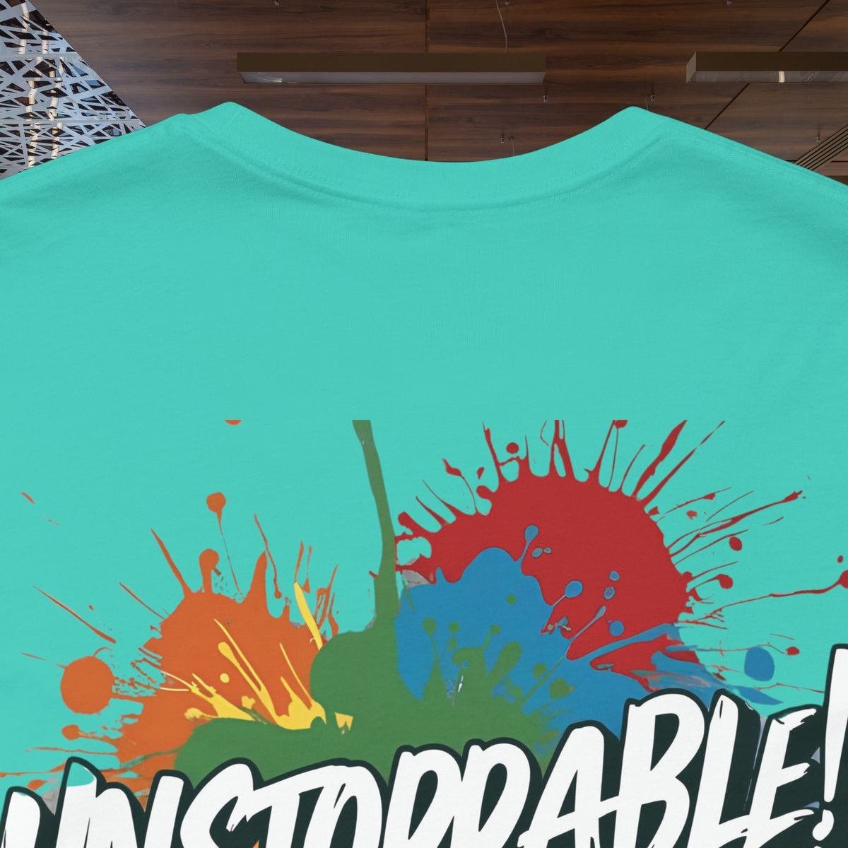 Unstoppable Vintage Retro T-Shirt - Motivational Graphic Tee - Unisex Casual Shirt