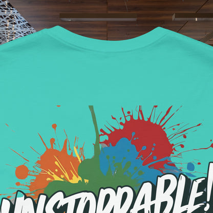Unstoppable Vintage Retro T-Shirt - Motivational Graphic Tee - Unisex Casual Shirt
