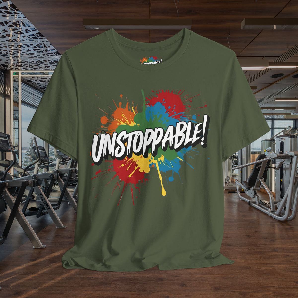 Unstoppable Vintage Retro T-Shirt - Motivational Graphic Tee - Unisex Casual Shirt