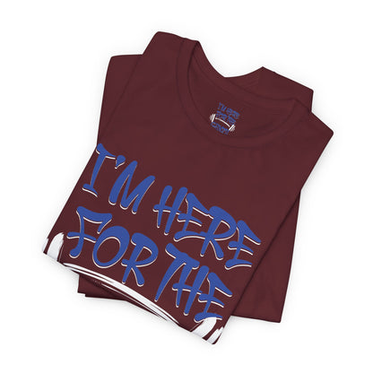 I'm Here For The Gainz! Gym Motivation T-Shirt - Funny Fitness Tee - Unisex XS-4XL