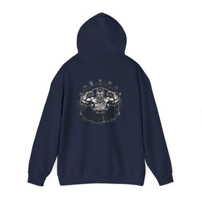 Muscles Loading Please Wait - Motivational Fitness Hoodie - Gym Sweatshirt - Unisex S-5XL