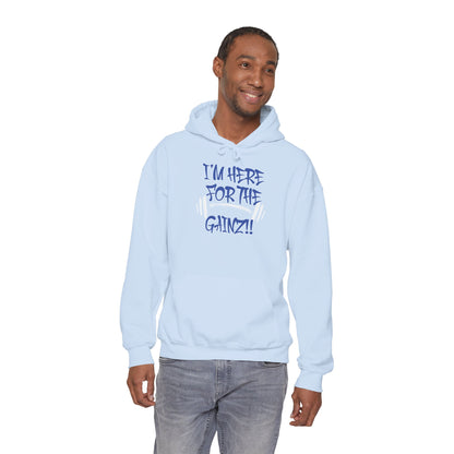 I'm Here For The Gainz! Gym Hoodie - Unisex Fitness Sweatshirt - Workout Hoodie - S-5XL