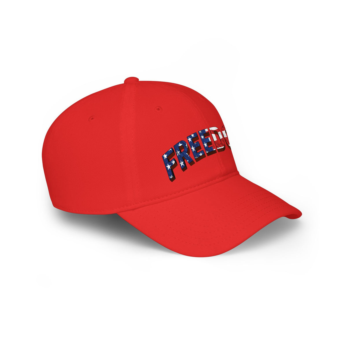 FREEDOM Dad Hat | Patriotic USA Flag Stars & Stripes Baseball Cap - Patriot Fit Life
