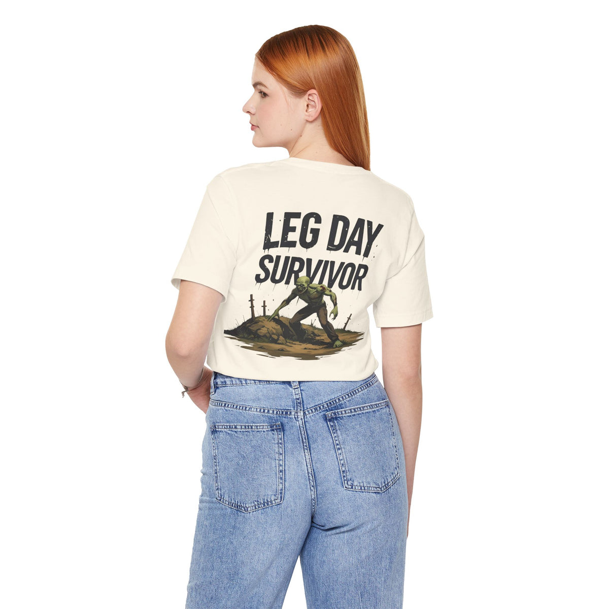 Leg Day Survivor Tee - Fitness Shirt - Workout Apparel - Gym Gift - Unisex Graphic Tee - Funny T-shirt