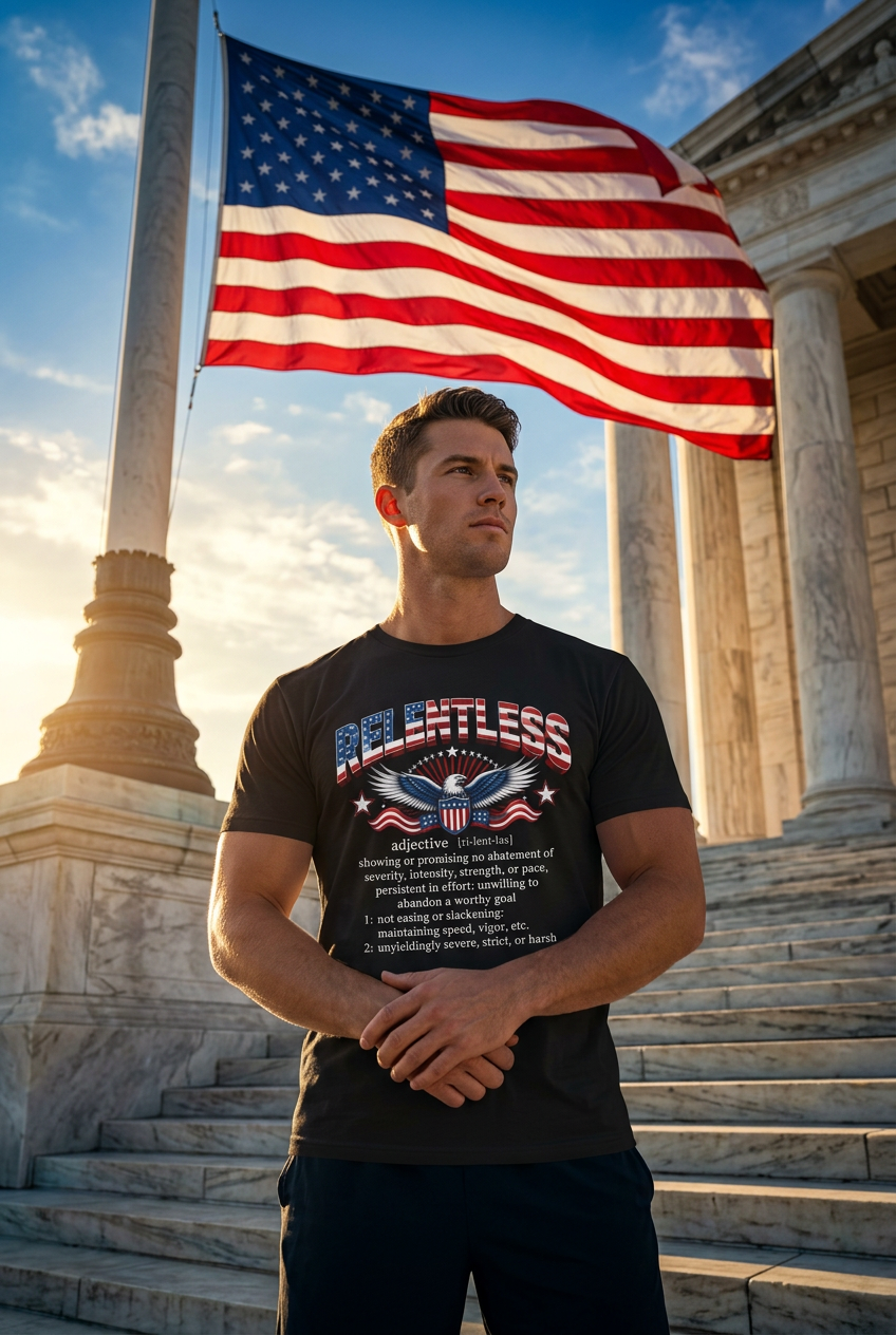 Relentless Patriotic Definition T-Shirt