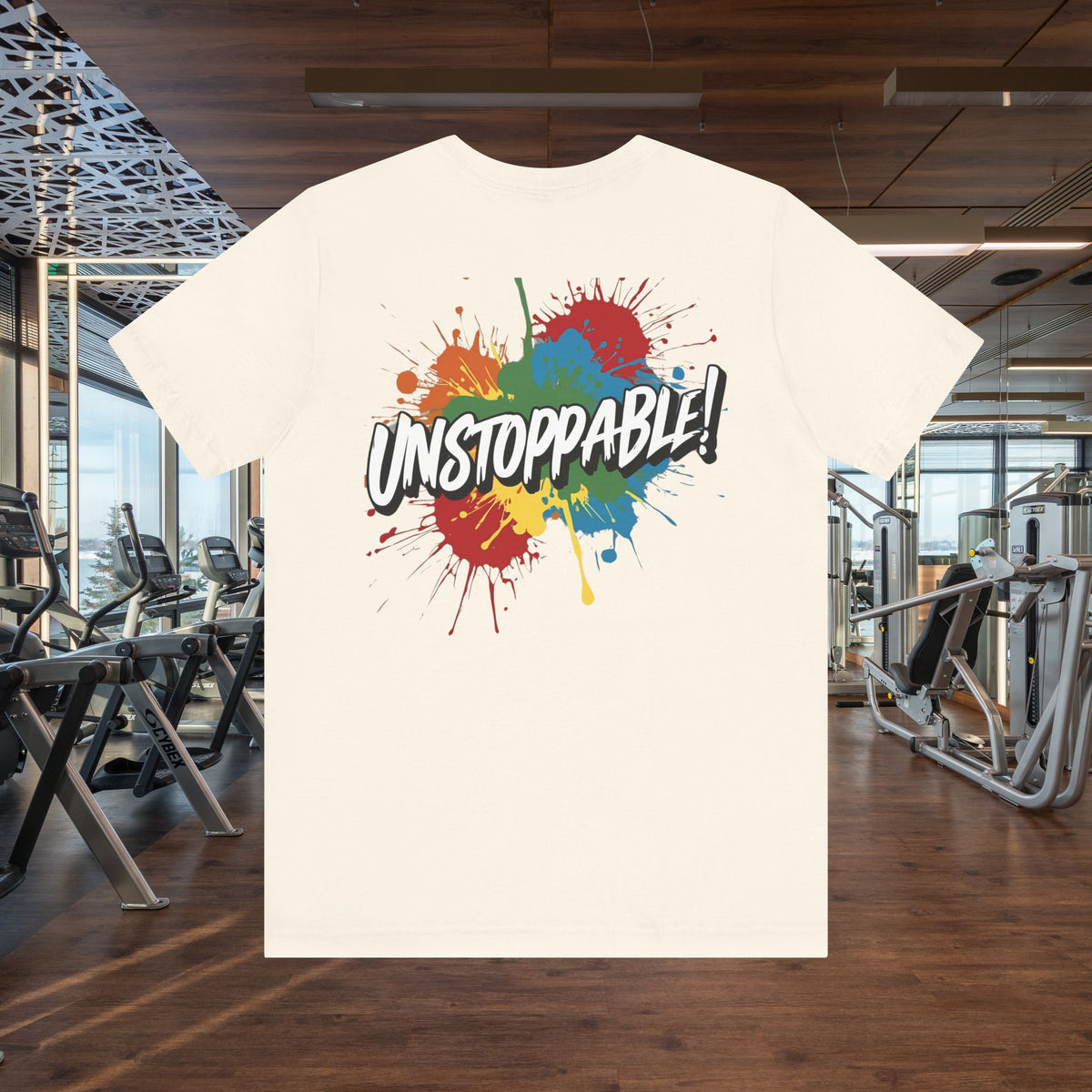 Unstoppable Vintage Retro T-Shirt - Motivational Graphic Tee - Unisex Casual Shirt