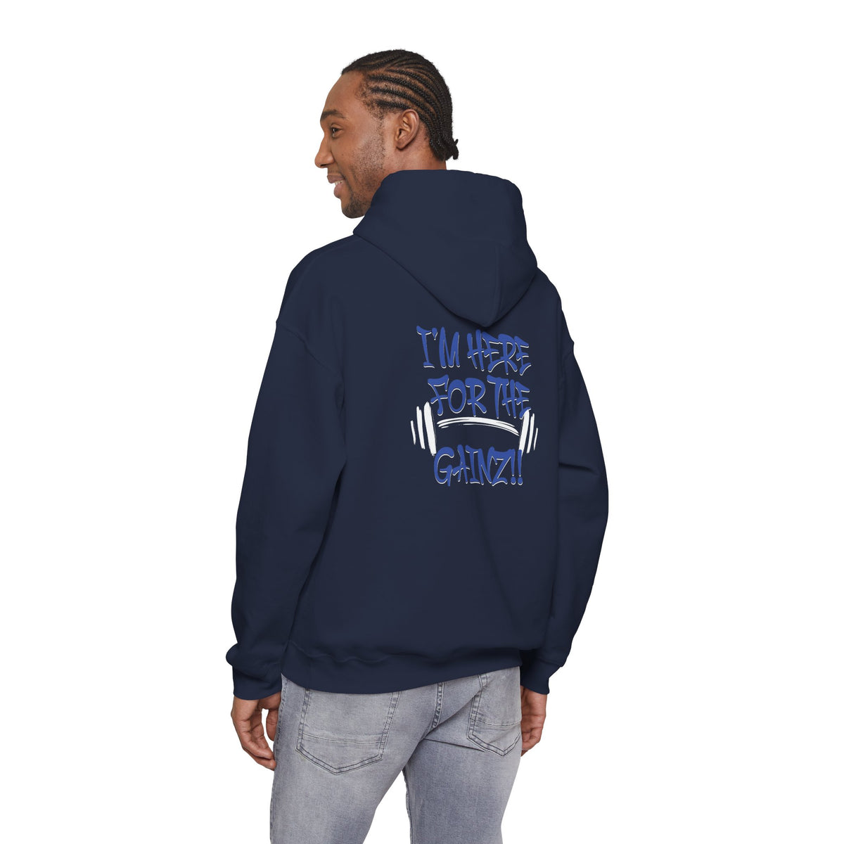 I'm Here For The Gainz! Gym Hoodie - Unisex Fitness Sweatshirt - Workout Hoodie - S-5XL