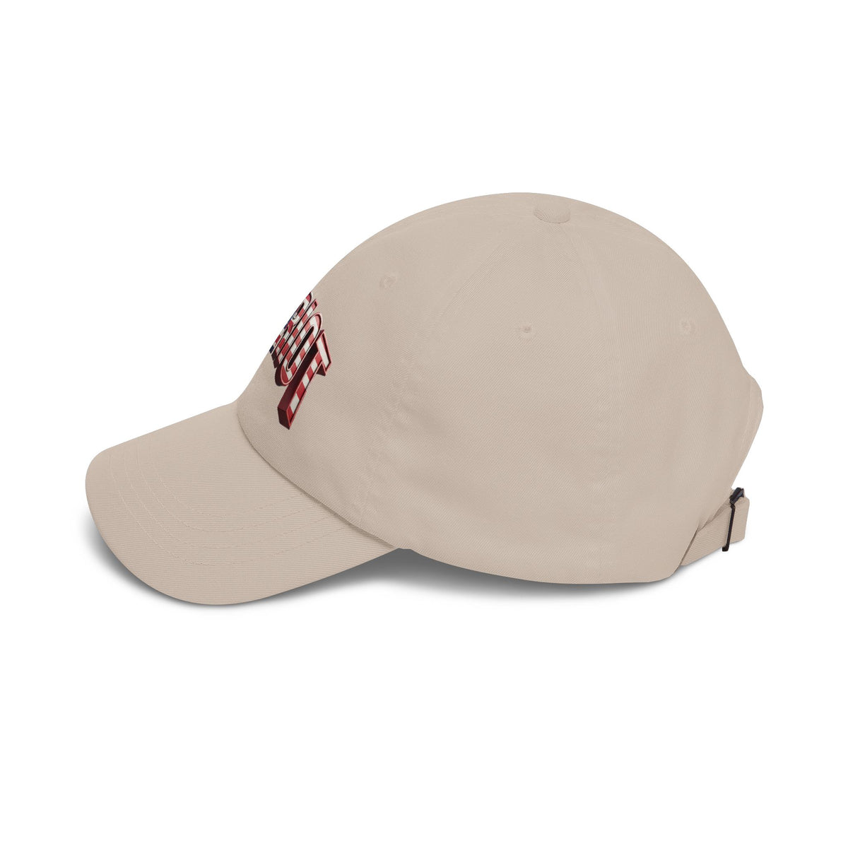 Patriot Fit Life Dad Cap - 3D Arched American Flag 'PATRIOT' Graphic | Adjustable One Size
