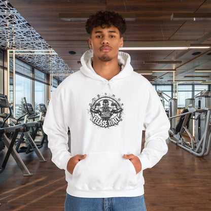Muscles Loading Please Wait - Motivational Fitness Hoodie - Gym Sweatshirt - Unisex S-5XL
