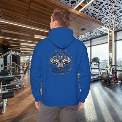 Muscles Loading Please Wait - Motivational Fitness Hoodie - Gym Sweatshirt - Unisex S-5XL