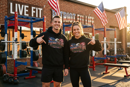 Patriot Fit Life Eagle & Flag Wings Definition Hoodie | S–5XL
