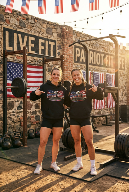 Patriot Fit Life Eagle & Flag Wings Definition Hoodie | S–5XL