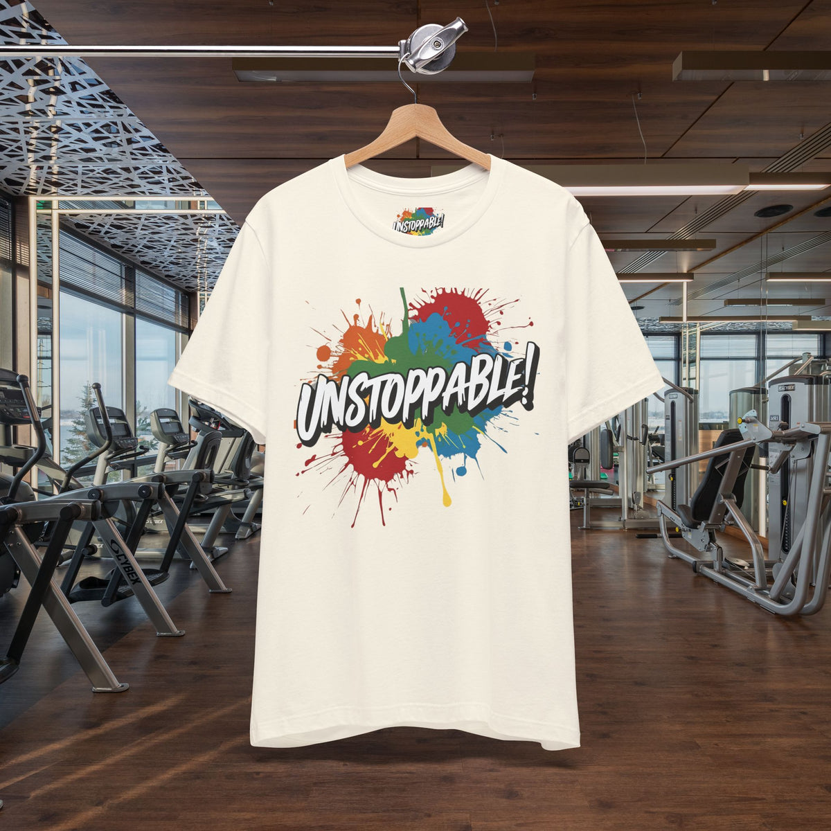 Unstoppable Vintage Retro T-Shirt - Motivational Graphic Tee - Unisex Casual Shirt