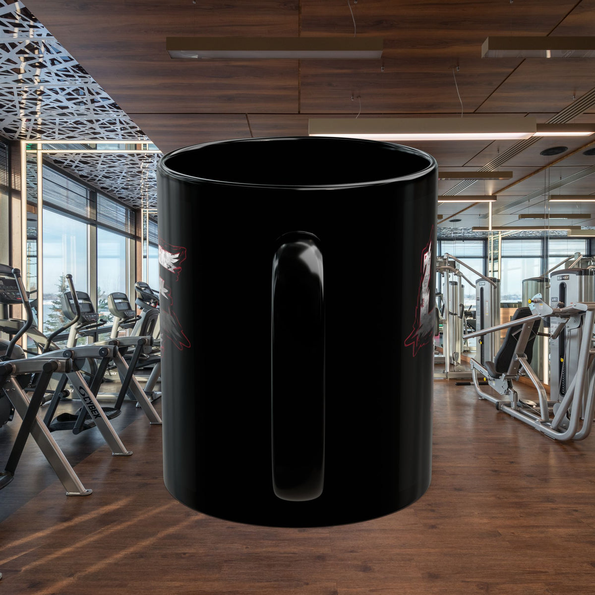 LIVE FIT Black Ceramic Mug (11oz/15oz)