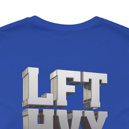 Lift Heavy Shit - LFT HVY SHT - 3D Gym T-Shirt - Bold Weightlifting Tee