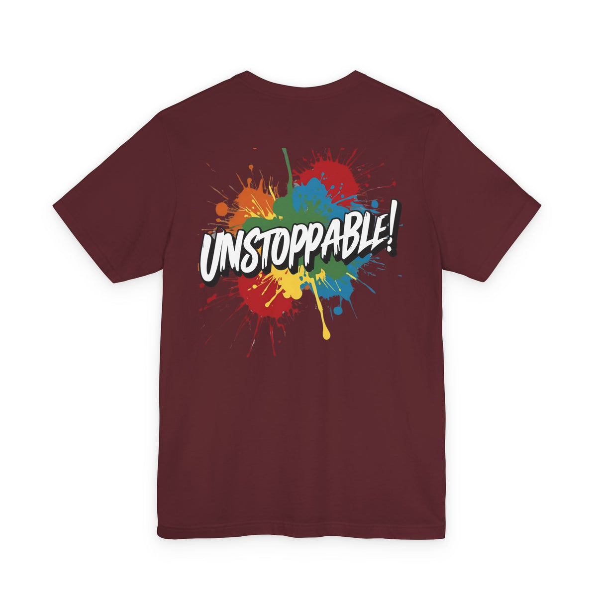 Unstoppable Vintage Retro T-Shirt - Motivational Graphic Tee - Unisex Casual Shirt