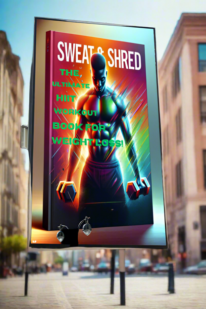 Sweat & Shred - Ultimate High Intensity Interval Training eBook - Digital Download - HIIT Weight Loss Guide