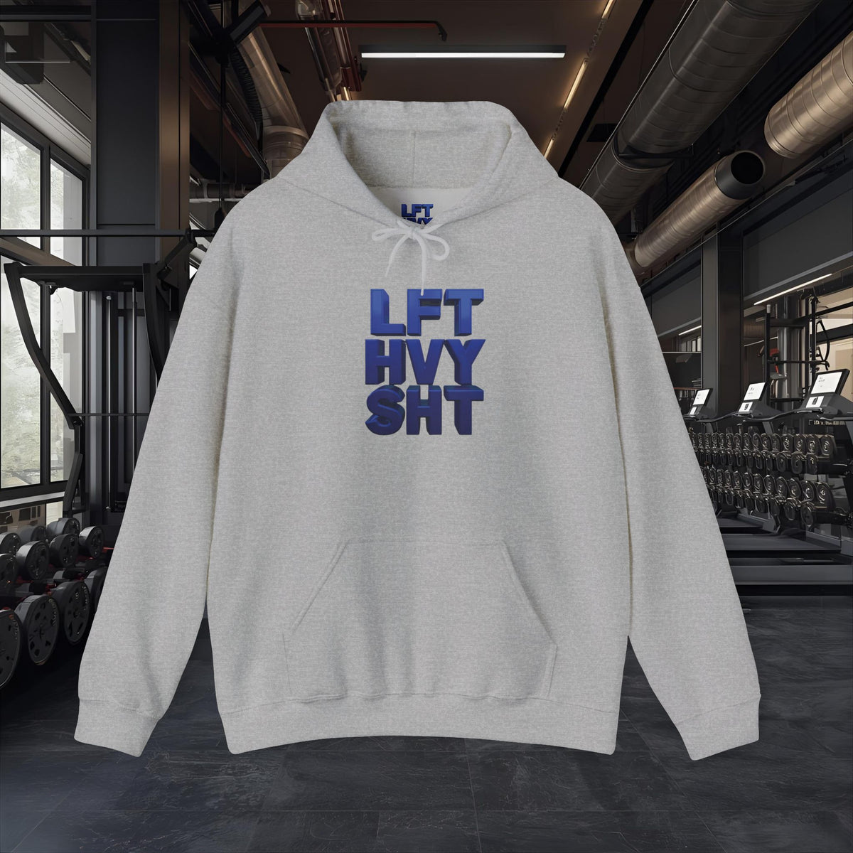 Lift Heavy Shit - LFT HVY SHT - Gym Hoodie - Bold Fitness Pullover - Unisex S-5XL