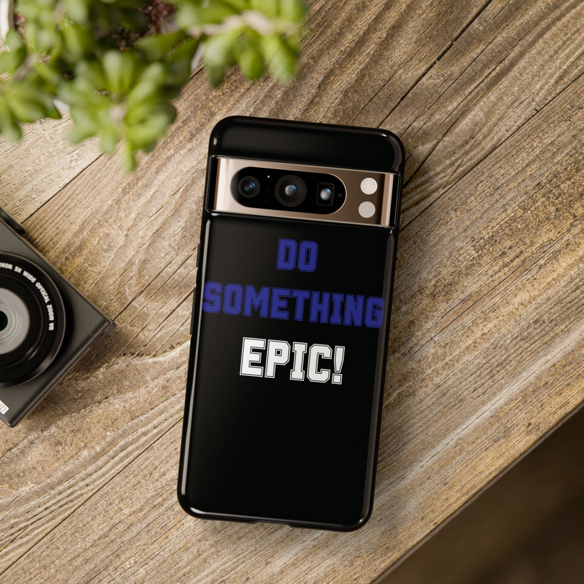 Phone Case - "Do Something Epic!" Motivational Protective Case - Fitness