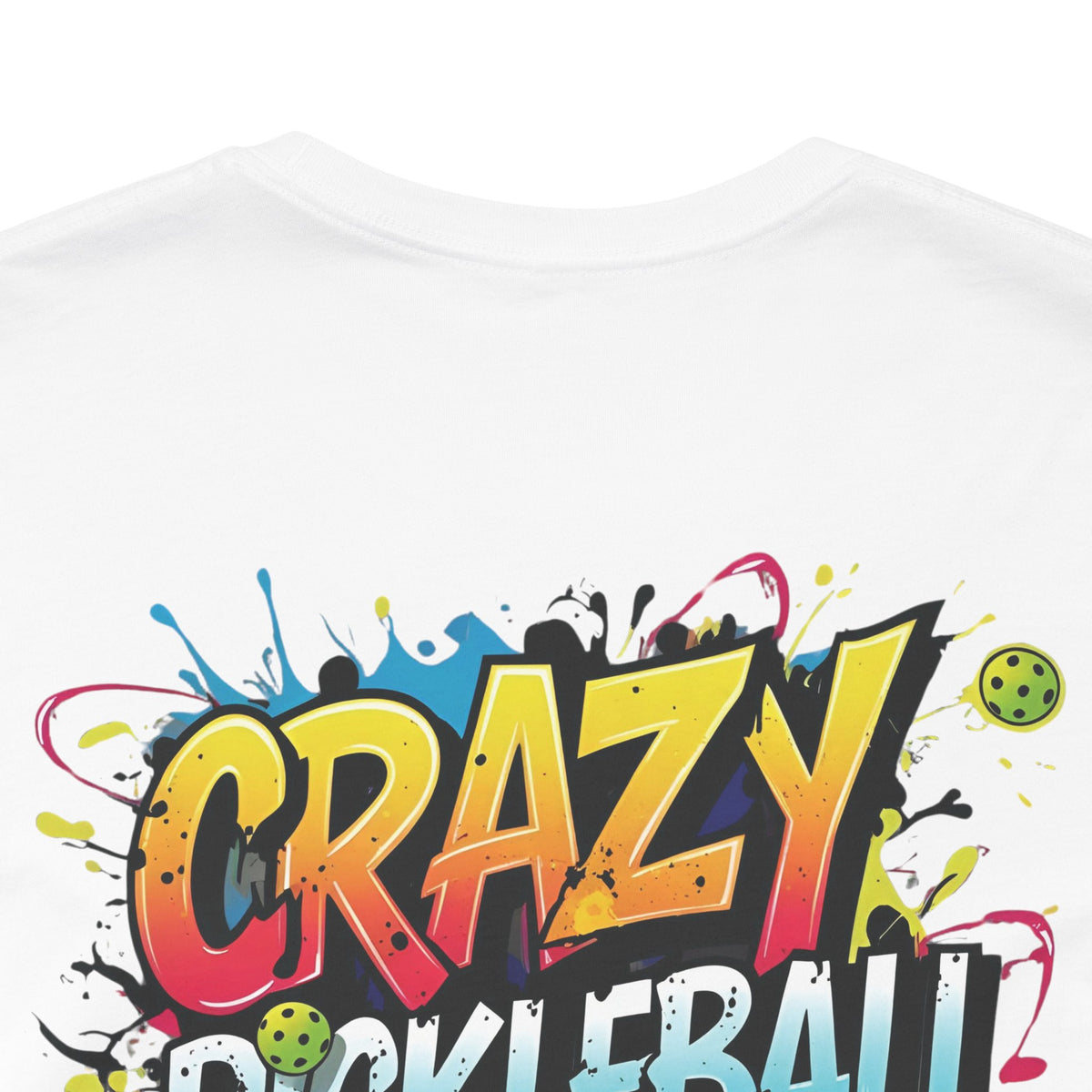 Crazy Pickleball Lady T-Shirt - Funny Pickleball Tee - Unisex Graphic Shirt - XS-5XL