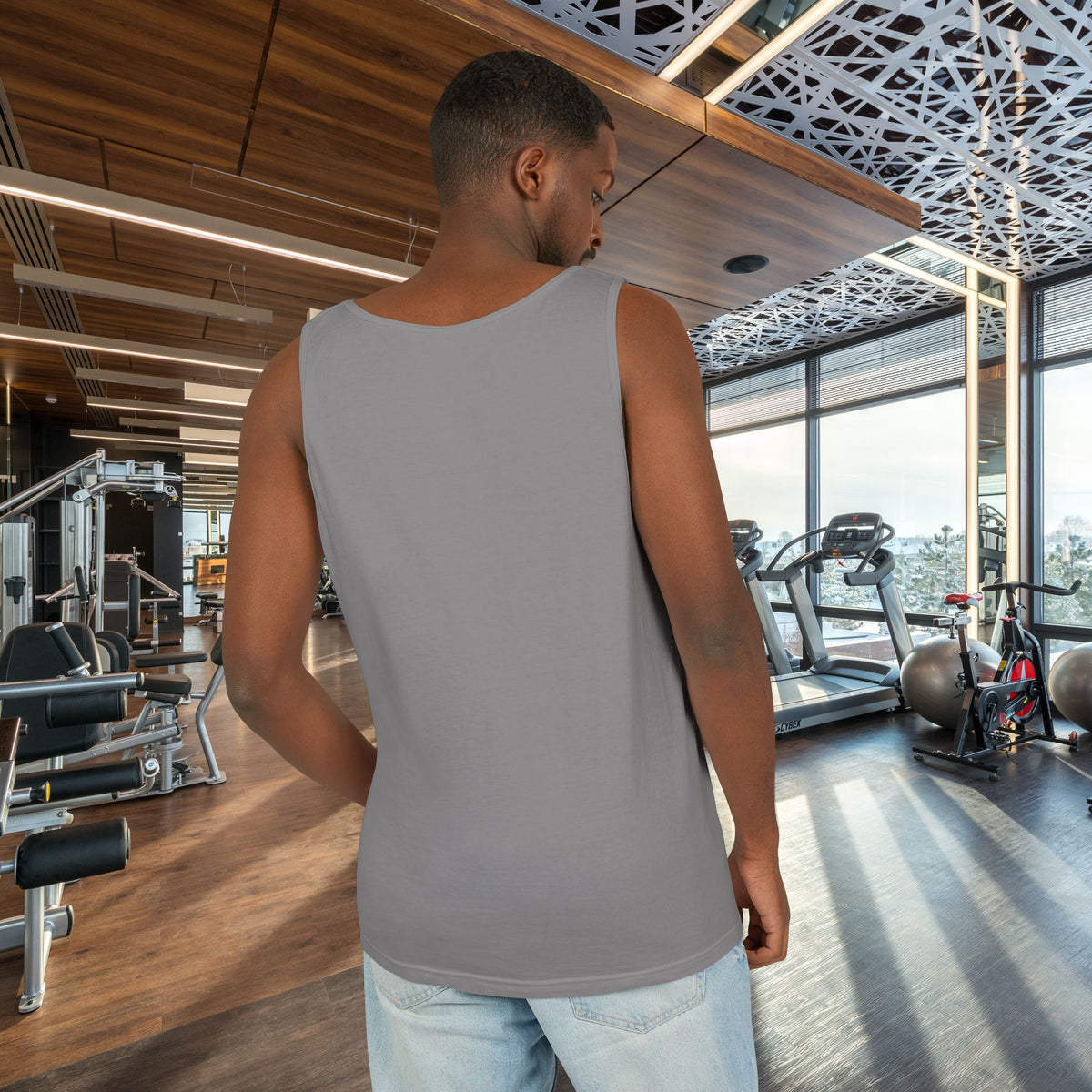 Dear Abs I Will Find You! - Garment-Dyed Tank Top - Funny Gym Tank - Unisex Fitness Apparel - XS-3XL