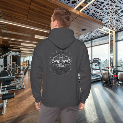 Muscles Loading Please Wait - Motivational Fitness Hoodie - Gym Sweatshirt - Unisex S-5XL
