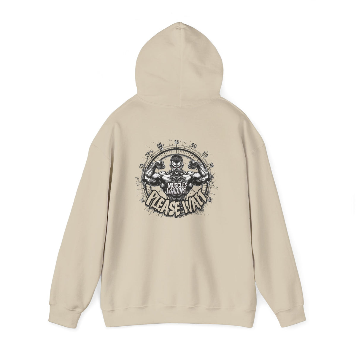 Muscles Loading Please Wait - Motivational Fitness Hoodie - Gym Sweatshirt - Unisex S-5XL