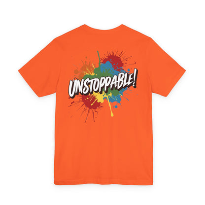 Unstoppable Vintage Retro T-Shirt - Motivational Graphic Tee - Unisex Casual Shirt