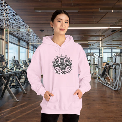 Muscles Loading Please Wait - Motivational Fitness Hoodie - Gym Sweatshirt - Unisex S-5XL