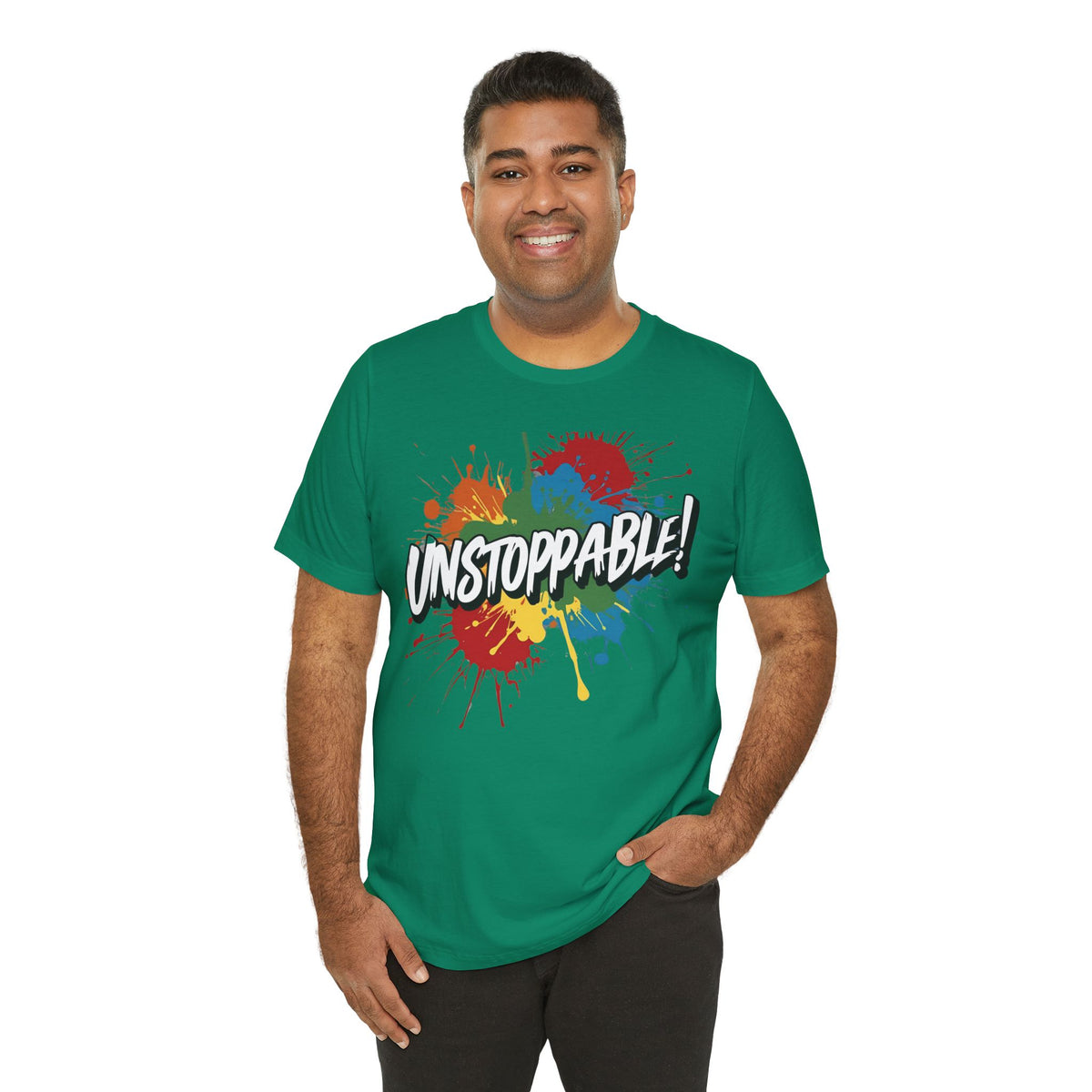 Unstoppable Vintage Retro T-Shirt - Motivational Graphic Tee - Unisex Casual Shirt