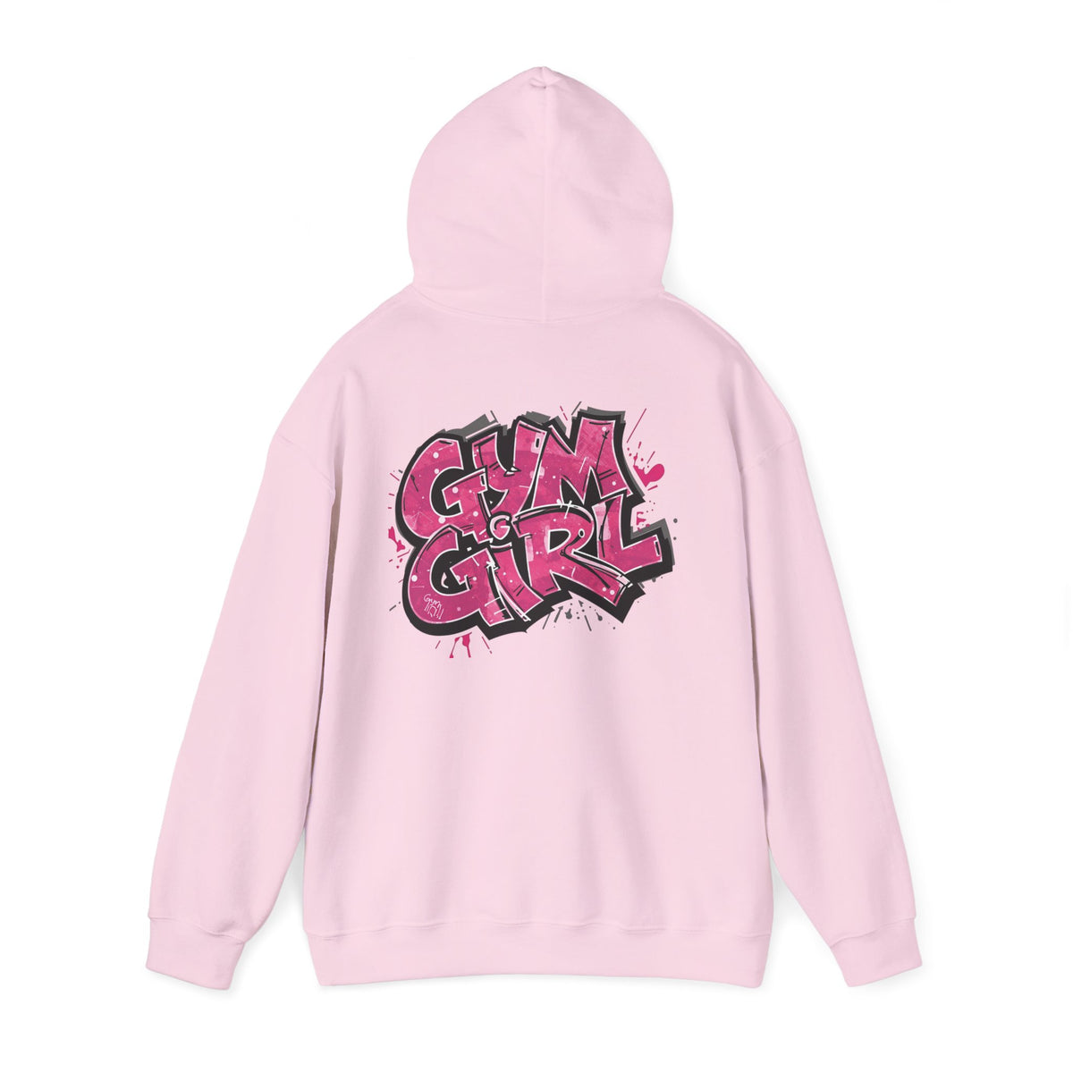 Stylish Gym Girl Print Hoodie - Women's Fitness Sweatshirt - Athletic Pullover - S-5XL