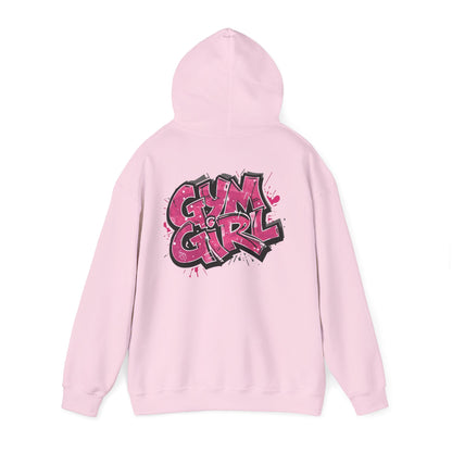 Stylish Gym Girl Print Hoodie - Women's Fitness Sweatshirt - Athletic Pullover - S-5XL