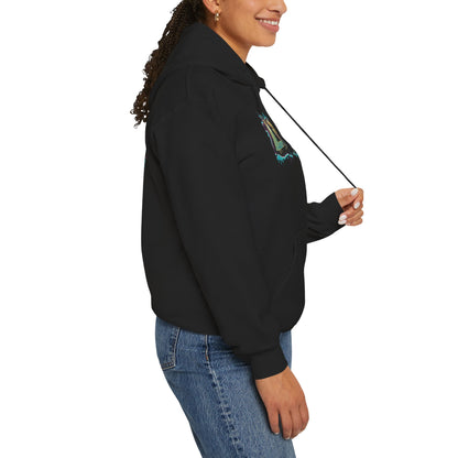 LIVE FIT Hoodie - Unisex Heavy Blend Sweatshirt - Fitness Gym Wear - Workout Apparel - S-5XL