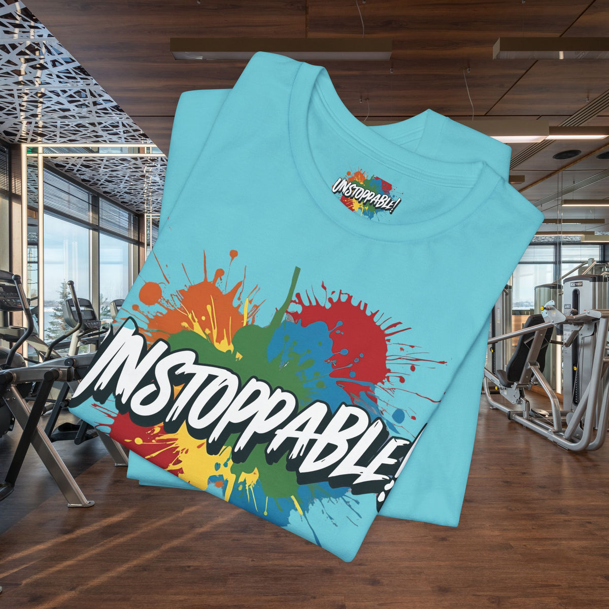 Unstoppable Vintage Retro T-Shirt - Motivational Graphic Tee - Unisex Casual Shirt