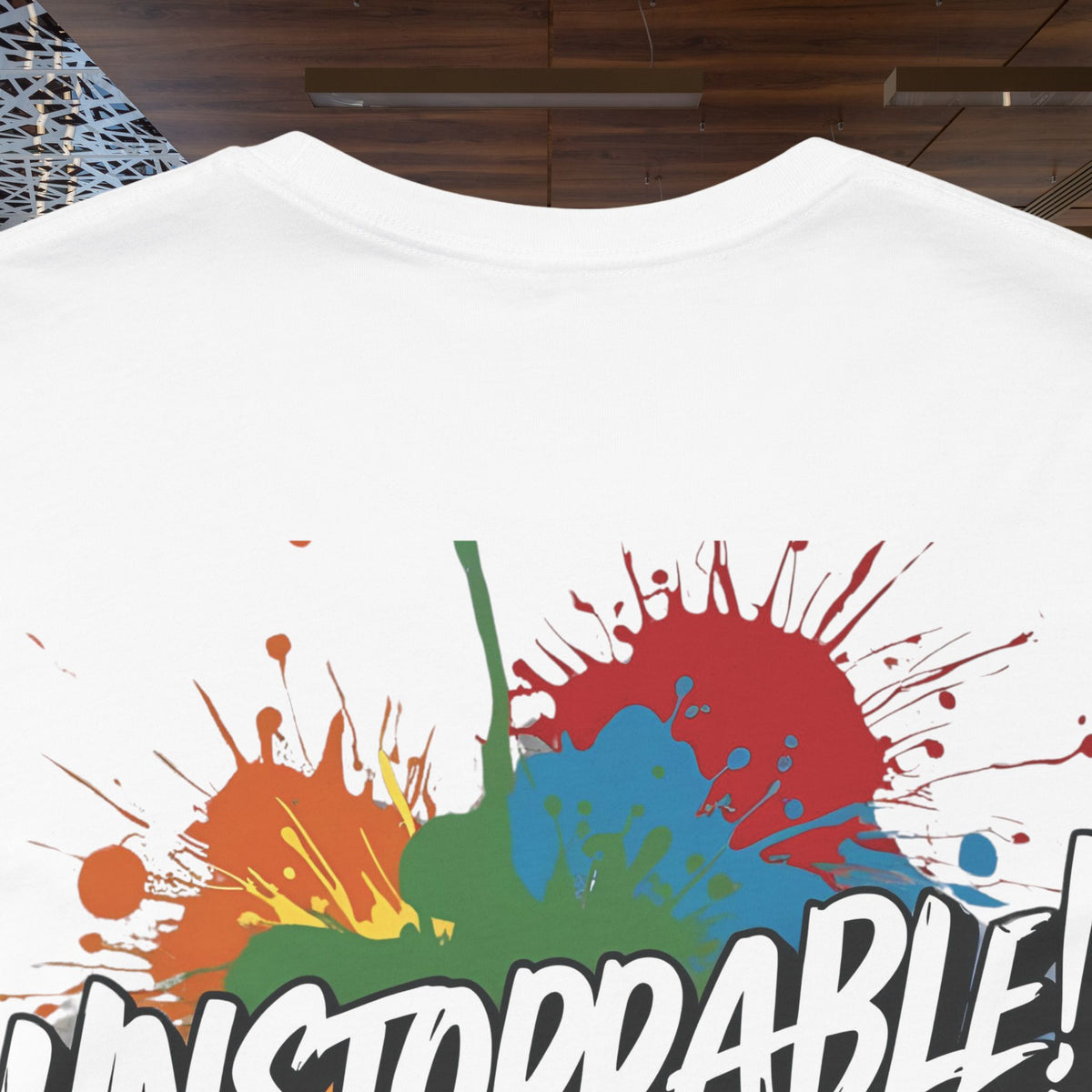 Unstoppable Vintage Retro T-Shirt - Motivational Graphic Tee - Unisex Casual Shirt