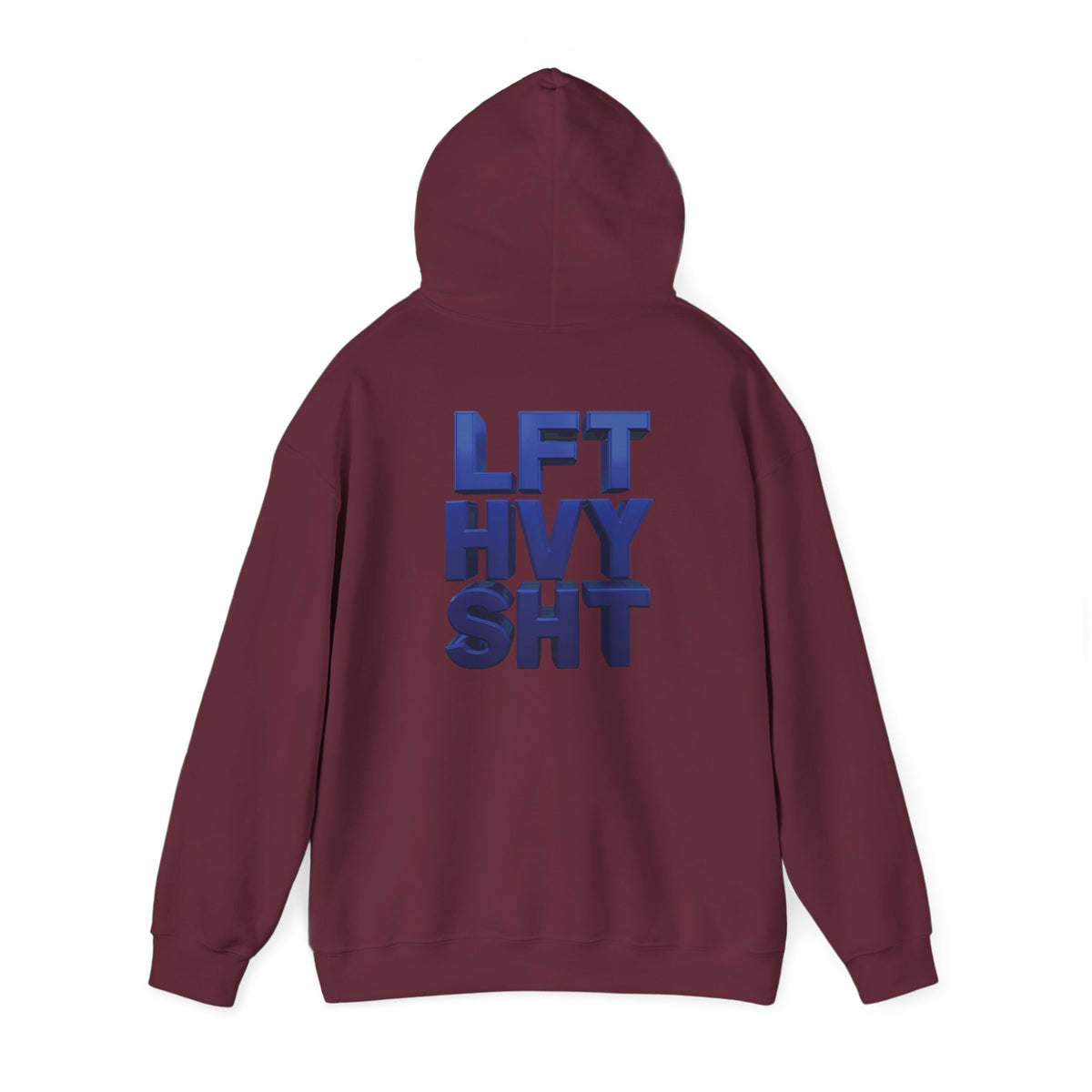 Lift Heavy Shit - LFT HVY SHT - Gym Hoodie - Bold Fitness Pullover - Unisex S-5XL