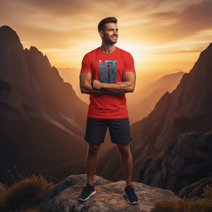 Lift Heavy Shit - LFT HVY SHT - Gym T-Shirt - Motivational Weightlifting Tee