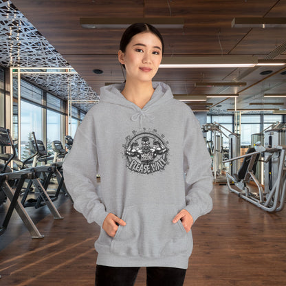 Muscles Loading Please Wait - Motivational Fitness Hoodie - Gym Sweatshirt - Unisex S-5XL