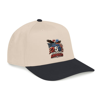Happy 250th Birthday America Cap | 1776–2026 Patriotic Eagle Flag Baseball Hat