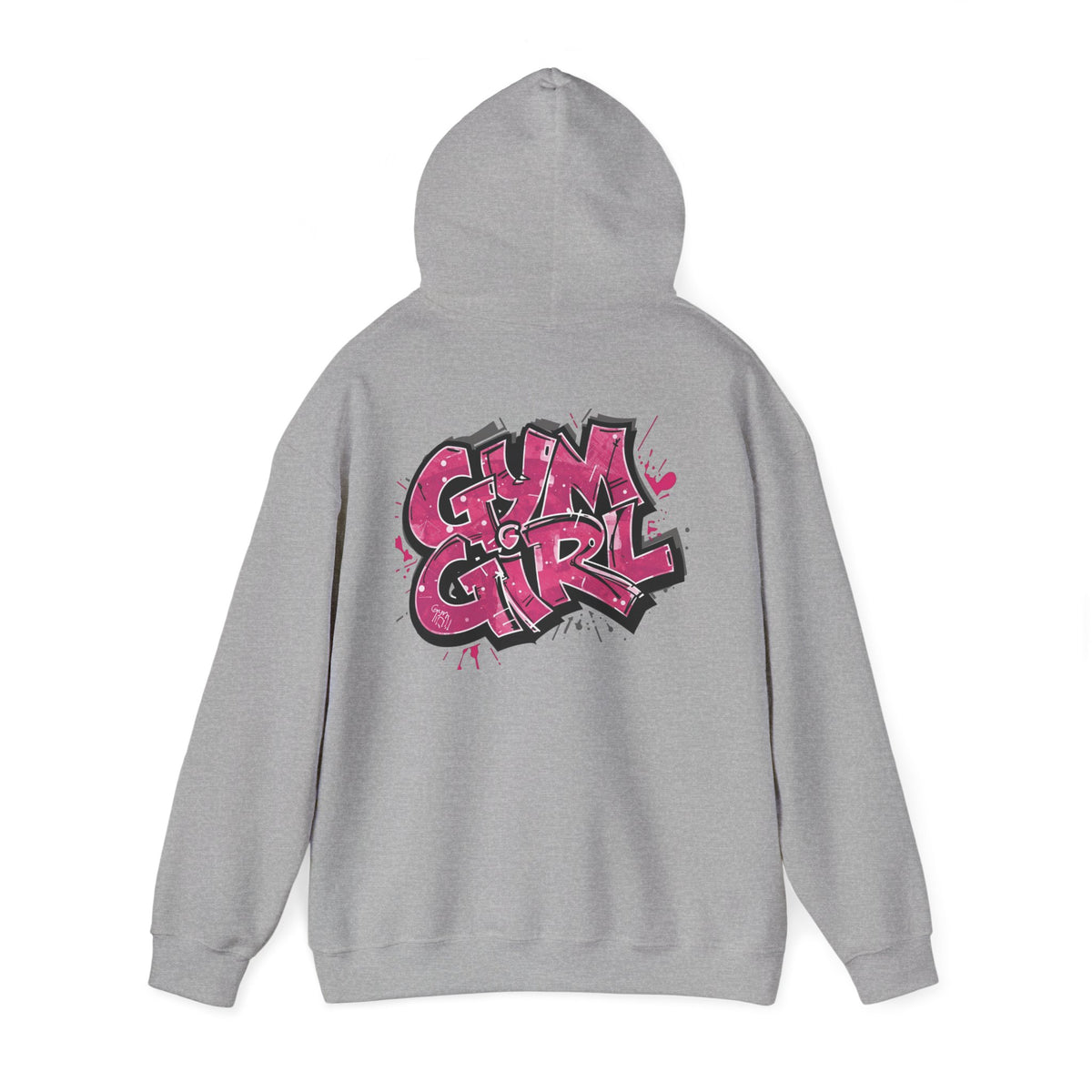 Stylish Gym Girl Print Hoodie - Women's Fitness Sweatshirt - Athletic Pullover - S-5XL
