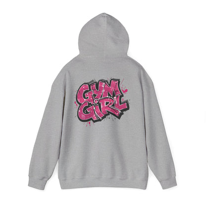 Stylish Gym Girl Print Hoodie - Women's Fitness Sweatshirt - Athletic Pullover - S-5XL