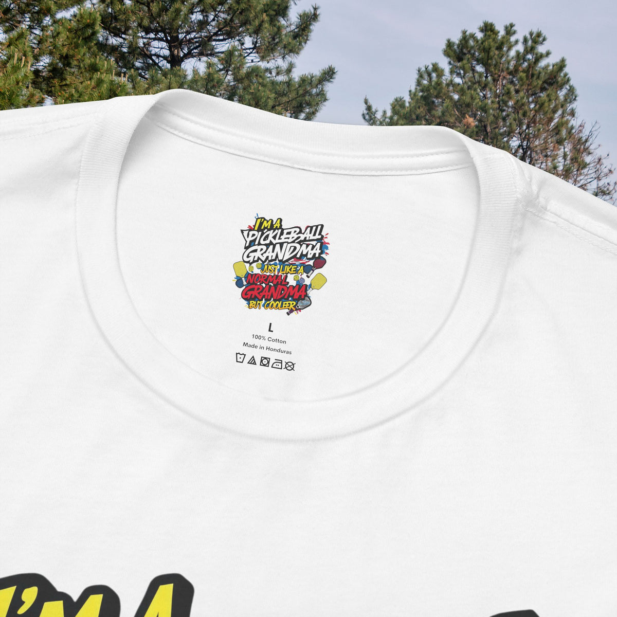 Pickleball Grandma T-Shirt - Way Cooler Than Normal - Funny Unisex Jersey Tee - XS-4XL