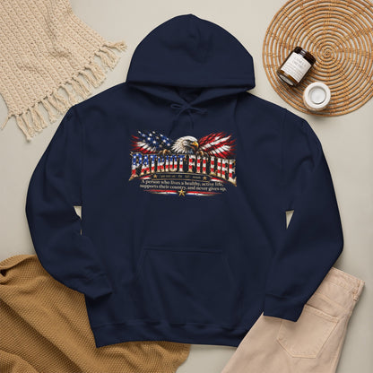 Patriot Fit Life Eagle & Flag Wings Definition Hoodie | S–5XL