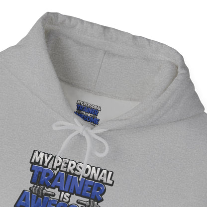 My Personal Trainer Is Awesome But Definitely Can't Count! - Funny Gym Hoodie - Unisex Sweatshirt - S-5XL