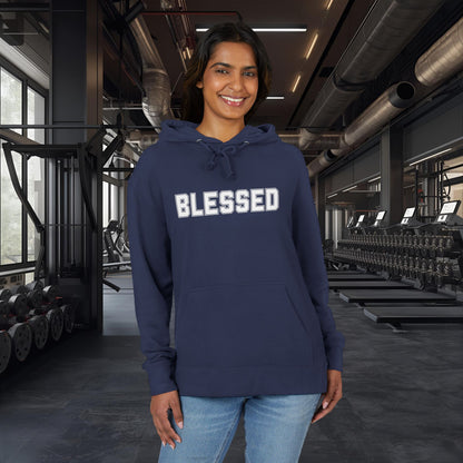 Blessed Hoodie - Cozy French Terry Pullover - Faith Graphic Sweatshirt - Unisex S-5XL